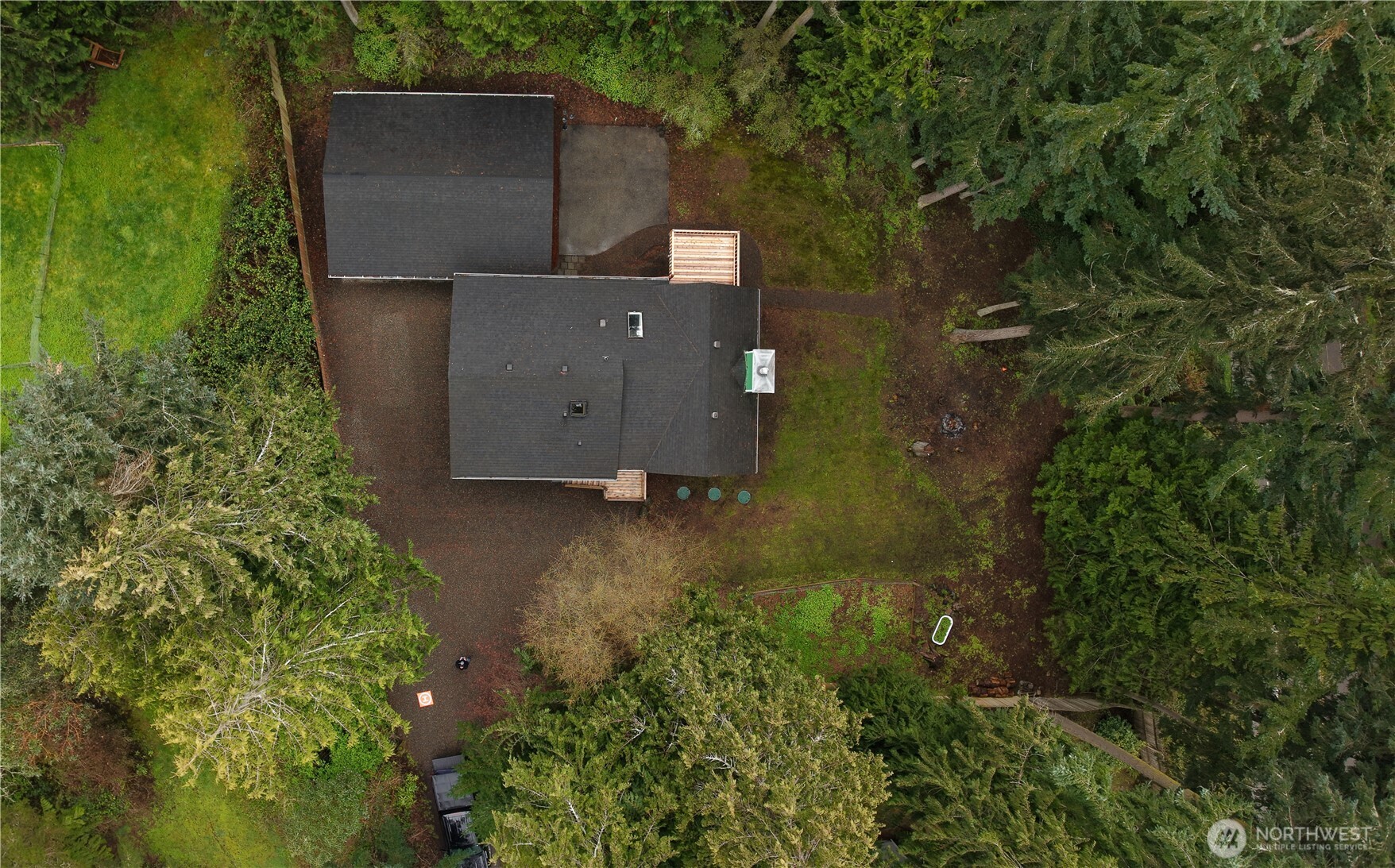 38 Brighton Street Port Hadlock, WA 98339 - Photo 9 of 37 an aerial view of a house with a yard