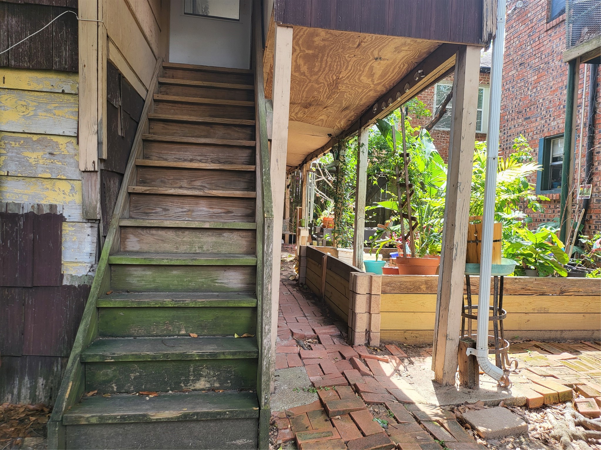 1529 Welch Street Houston, TX 77006 - Photo 17 of 34 a view of entryway with garden
