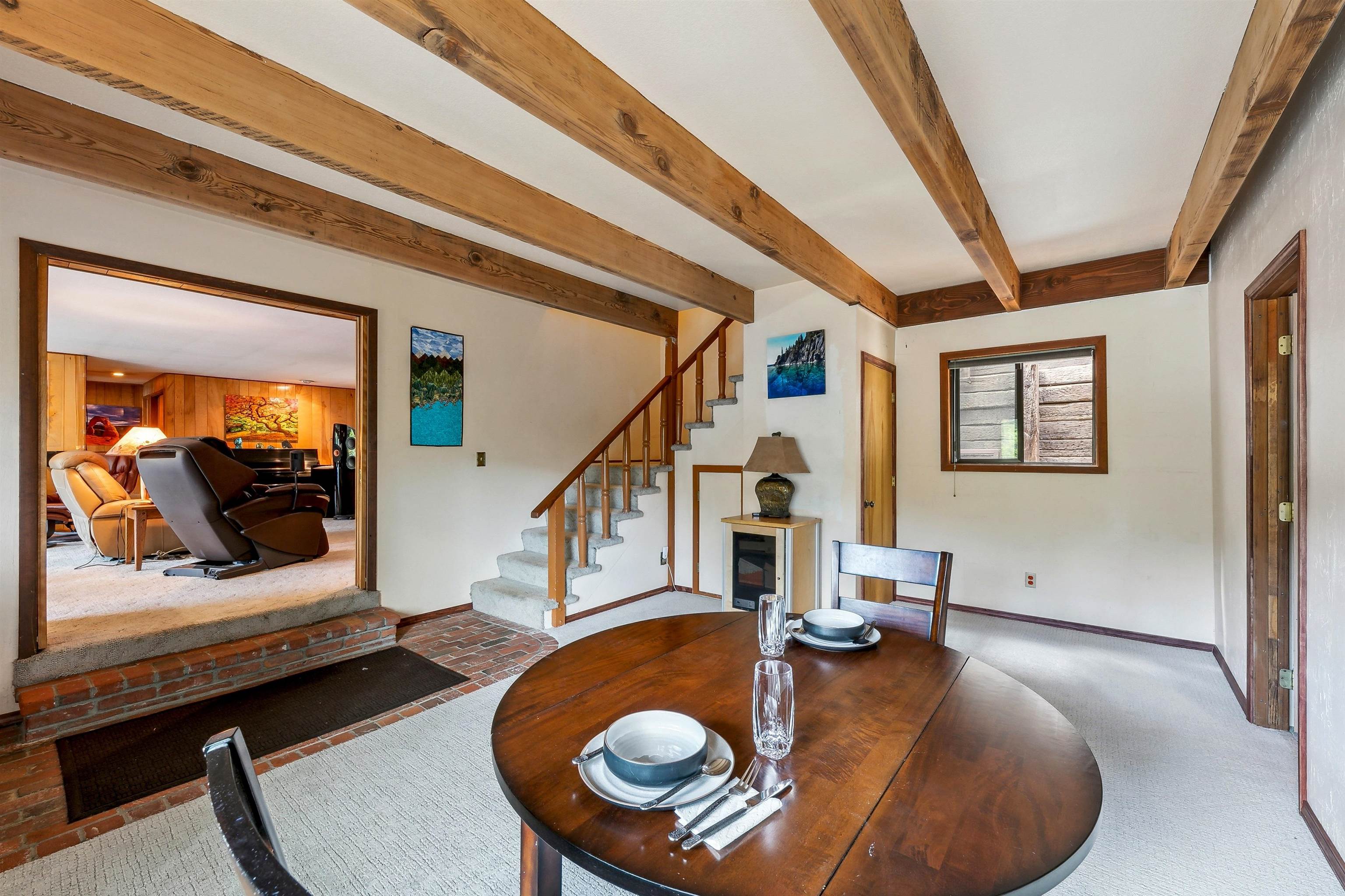 720 Olympic Vly Road Olympic Valley, CA 96146 - Photo 14 of 28 a view of a livingroom with furniture and staircase