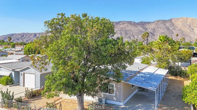 a view of a chairs in a patio