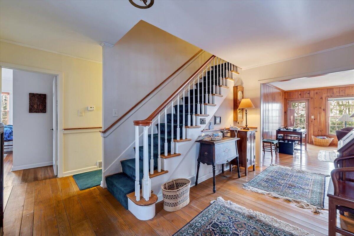 331 Summit Drive Cresco, PA 18326 - Photo 19 of 43 a view of living room filled with furniture and wooden floor