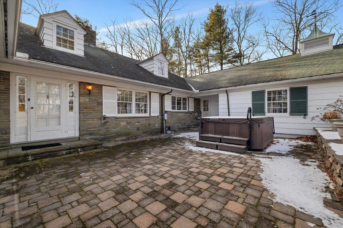 331 Summit Drive Cresco, PA 18326 - Photo 22 of 43 a view of a house with backyard and sitting area