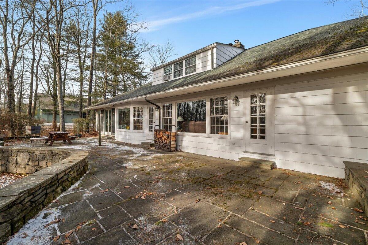 331 Summit Drive Cresco, PA 18326 - Photo 24 of 43 a view of a house with backyard and sitting area