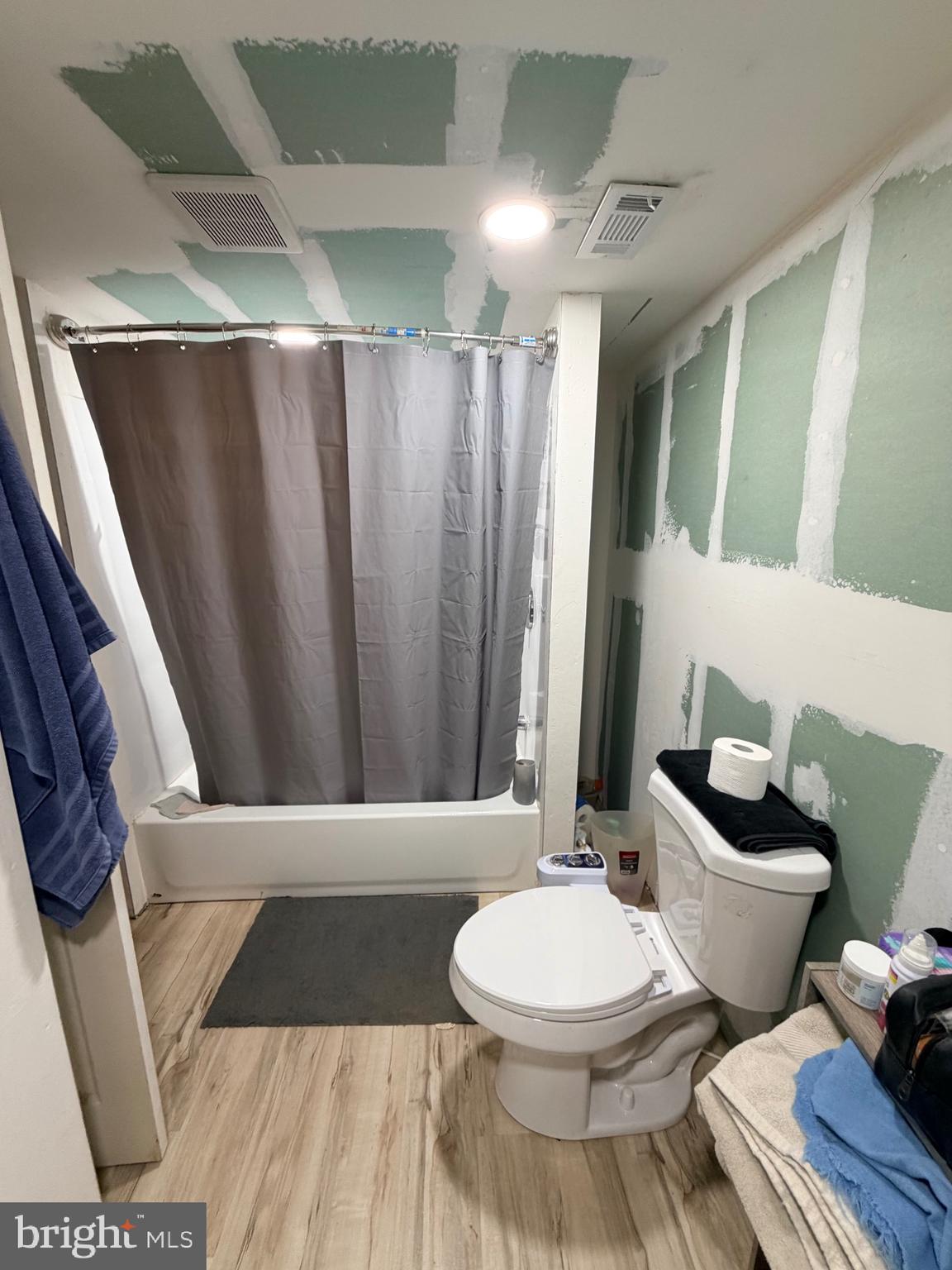 520 Wheeler School Road Whiteford, MD 21160 - Photo 34 of 37 a bathroom with a toilet a sink and a mirror