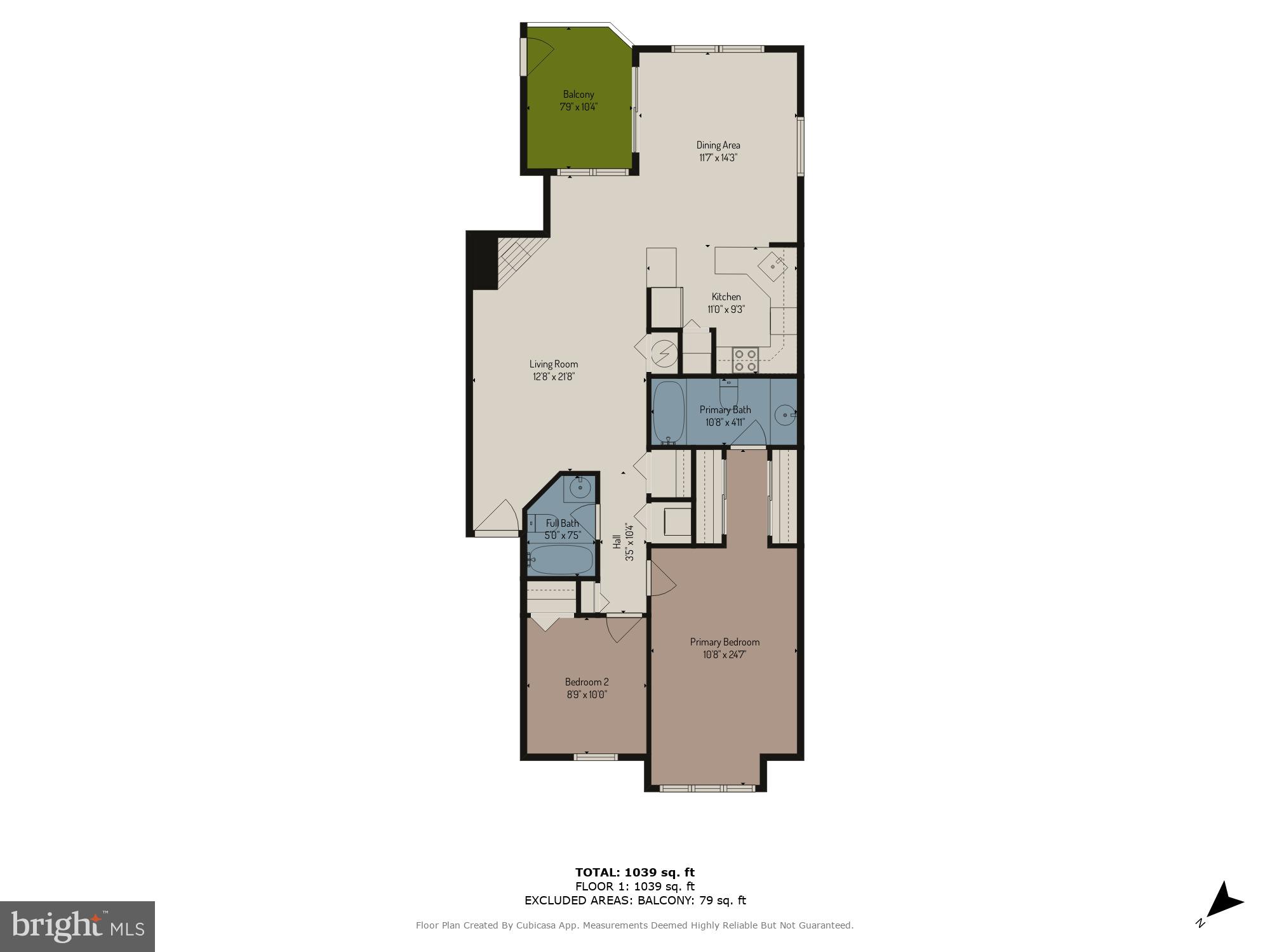 4 Fallen Tree Court, Unit 4H Baltimore, MD 21227 - Photo 23 of 23 Floor Plan