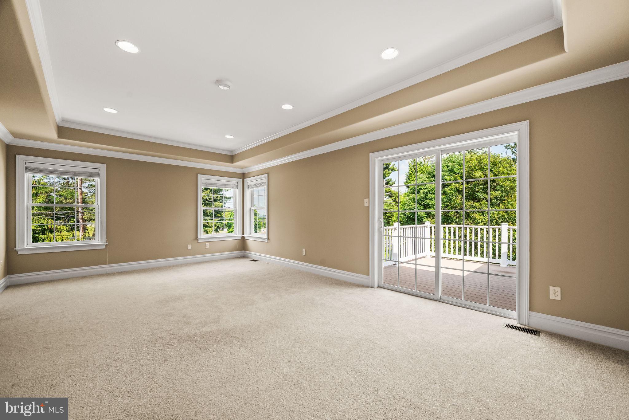2050 Old Gulph Road Villanova, PA 19085 - Photo 22 of 55 Primary Bedroom with Balcony