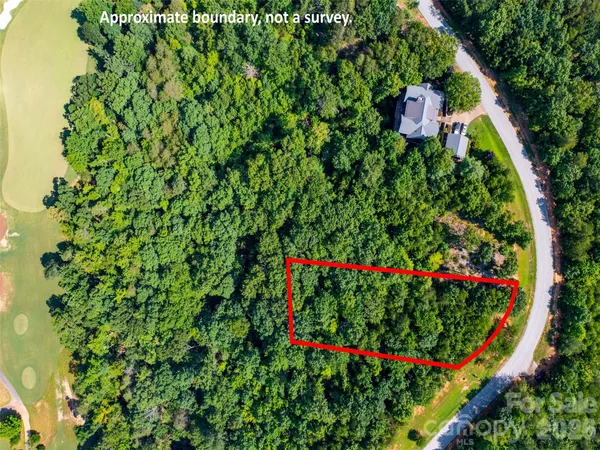 a view of a garden with a flower garden