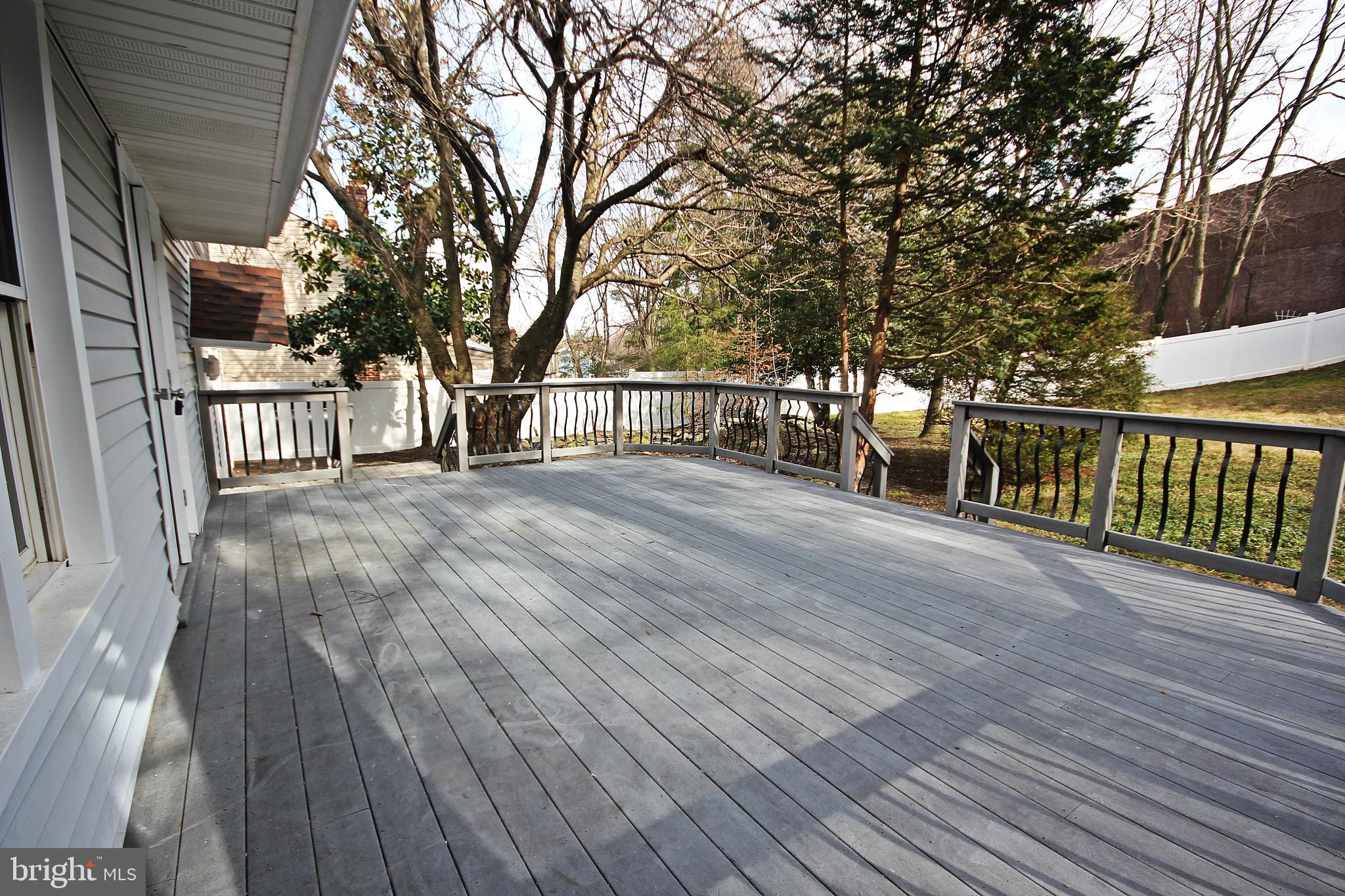 561 Covered Bridge Road Cherry Hill, NJ 08034 - Photo 42 of 53 Expansive back deck