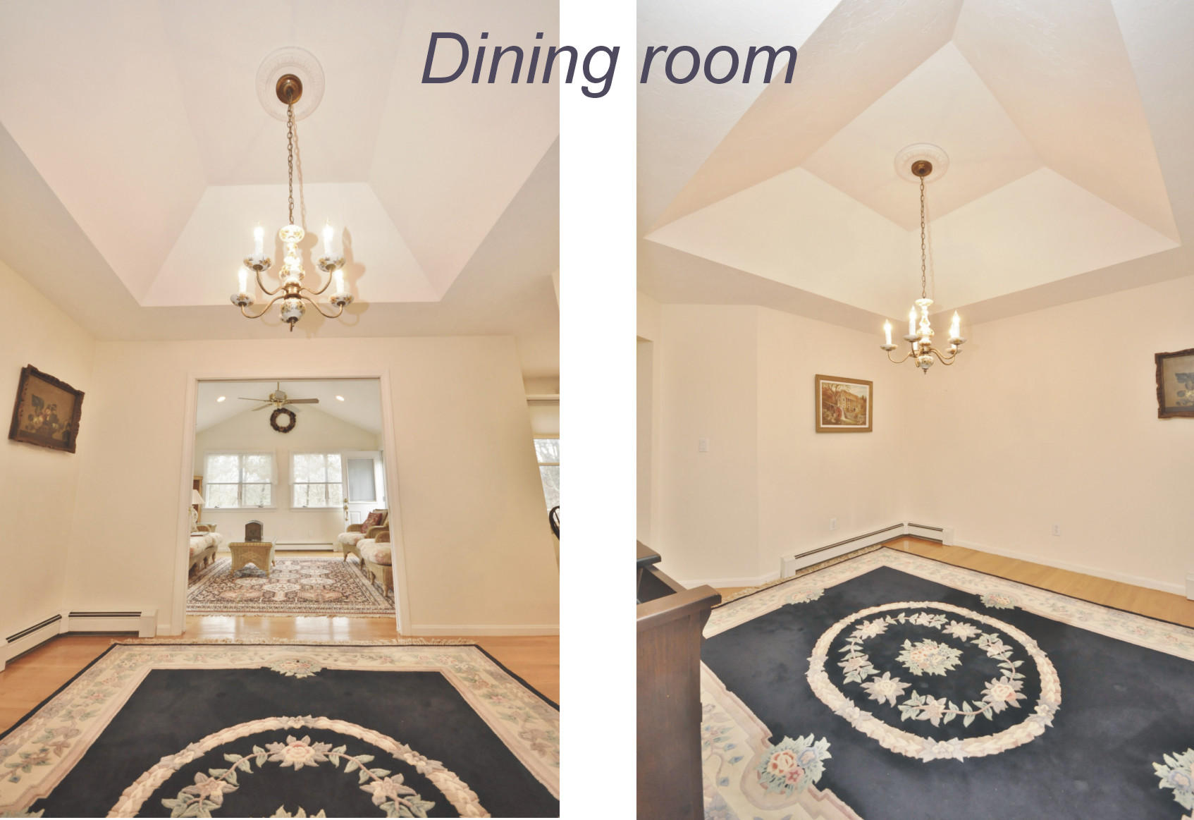4 Oakbluff Road Sagamore Beach, MA 02562 - Photo 24 of 35 a view of a livingroom with a chandelier wooden floor and a chandelier
