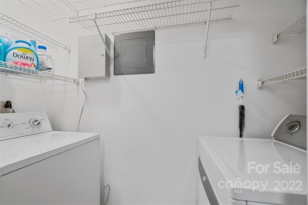1606 Sharon Road West Charlotte, NC 28210 - Photo 17 of 19 a utility room with dryer and washer