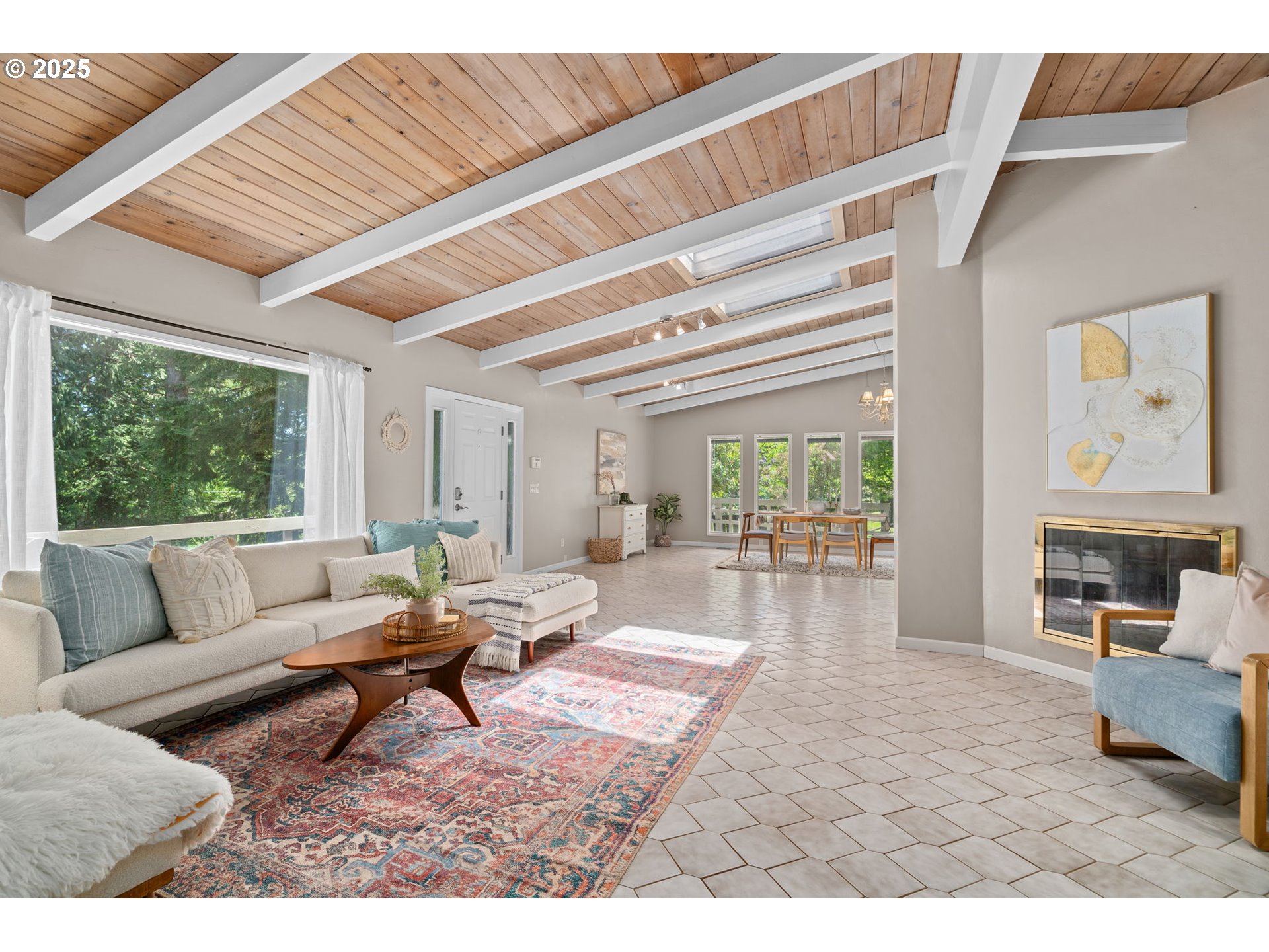 32314 Southeast Oxbow Drive Gresham, OR 97080 - Photo 11 of 40 a living room with furniture and a large window