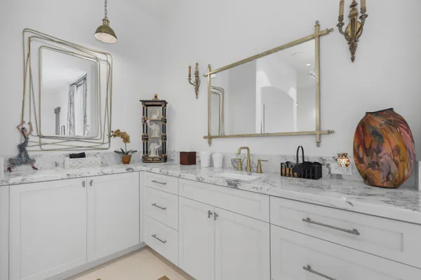 a view of city and mountain