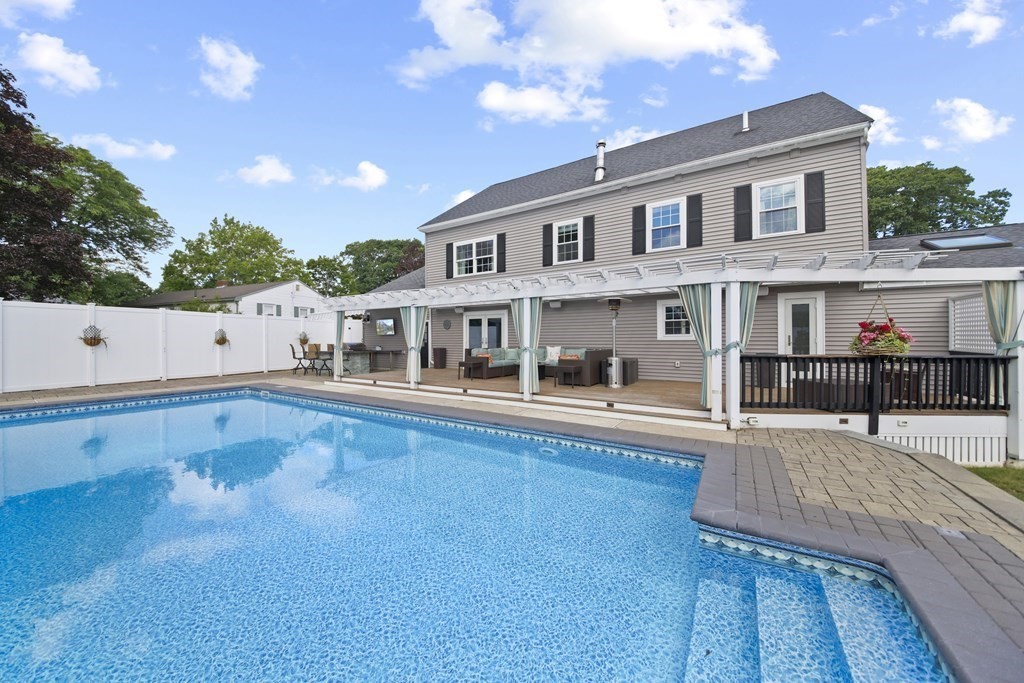 61 Court Road Braintree, MA 02184 - Photo 40 of 42 a view of a house with pool and sitting area