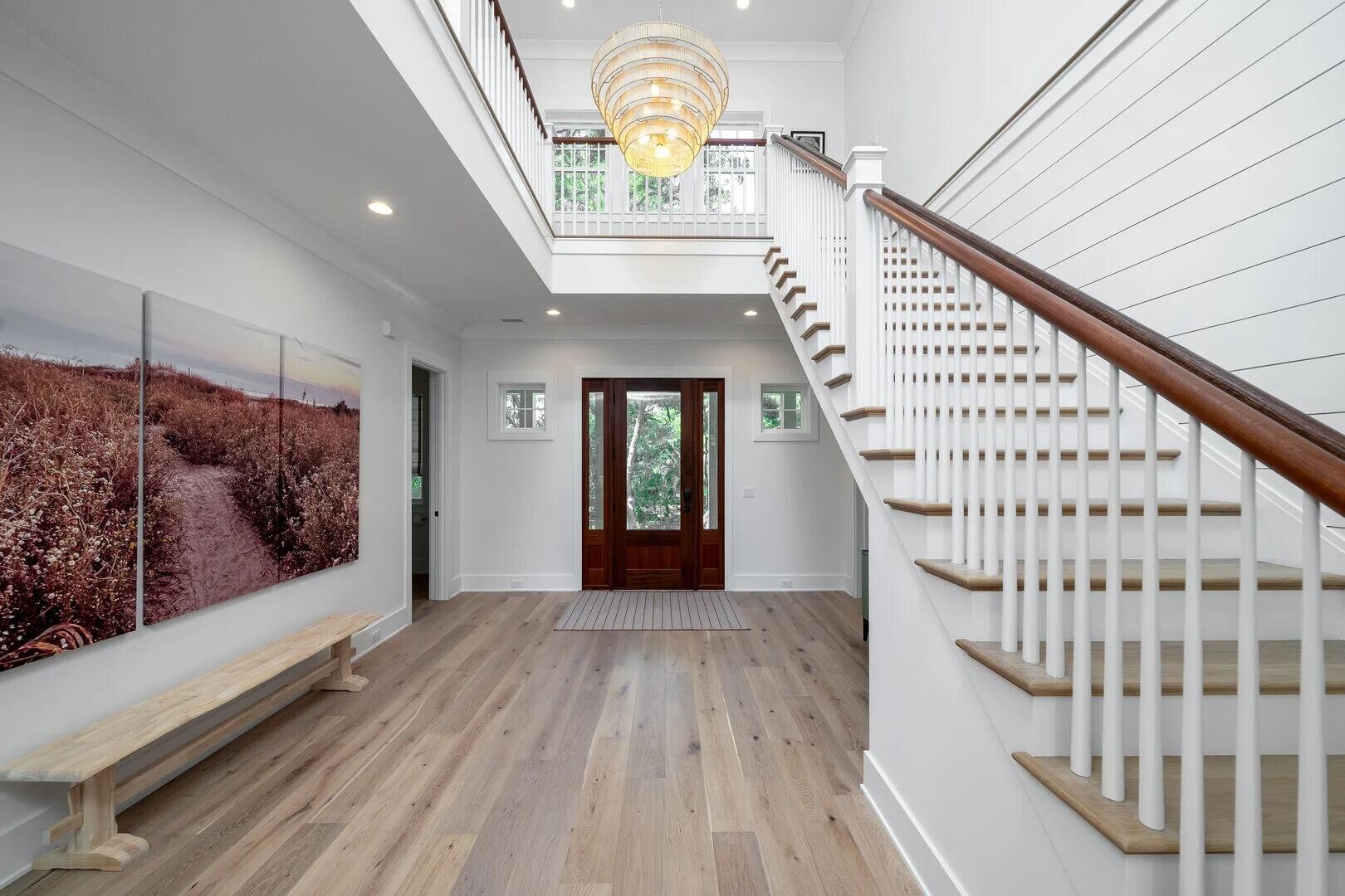 2501 Clear Marsh Road Seabrook Island, SC 29455 - Photo 24 of 42 foyer and stairs