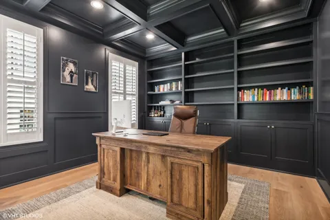 a room with storage and utility