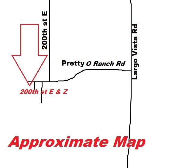 19500 Pretty-O-Ranch Road Llano, CA 93544 - Photo 3 of 4 map