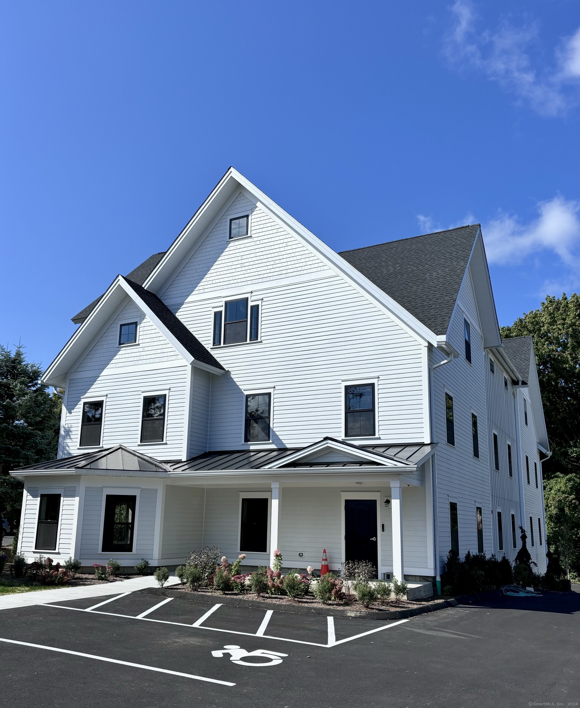 front and side of building