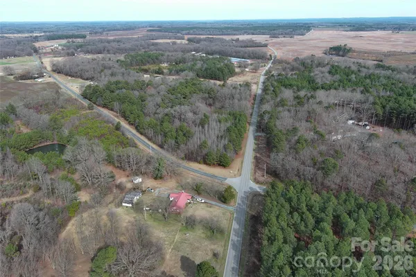 a view of a lot of trees and bushes