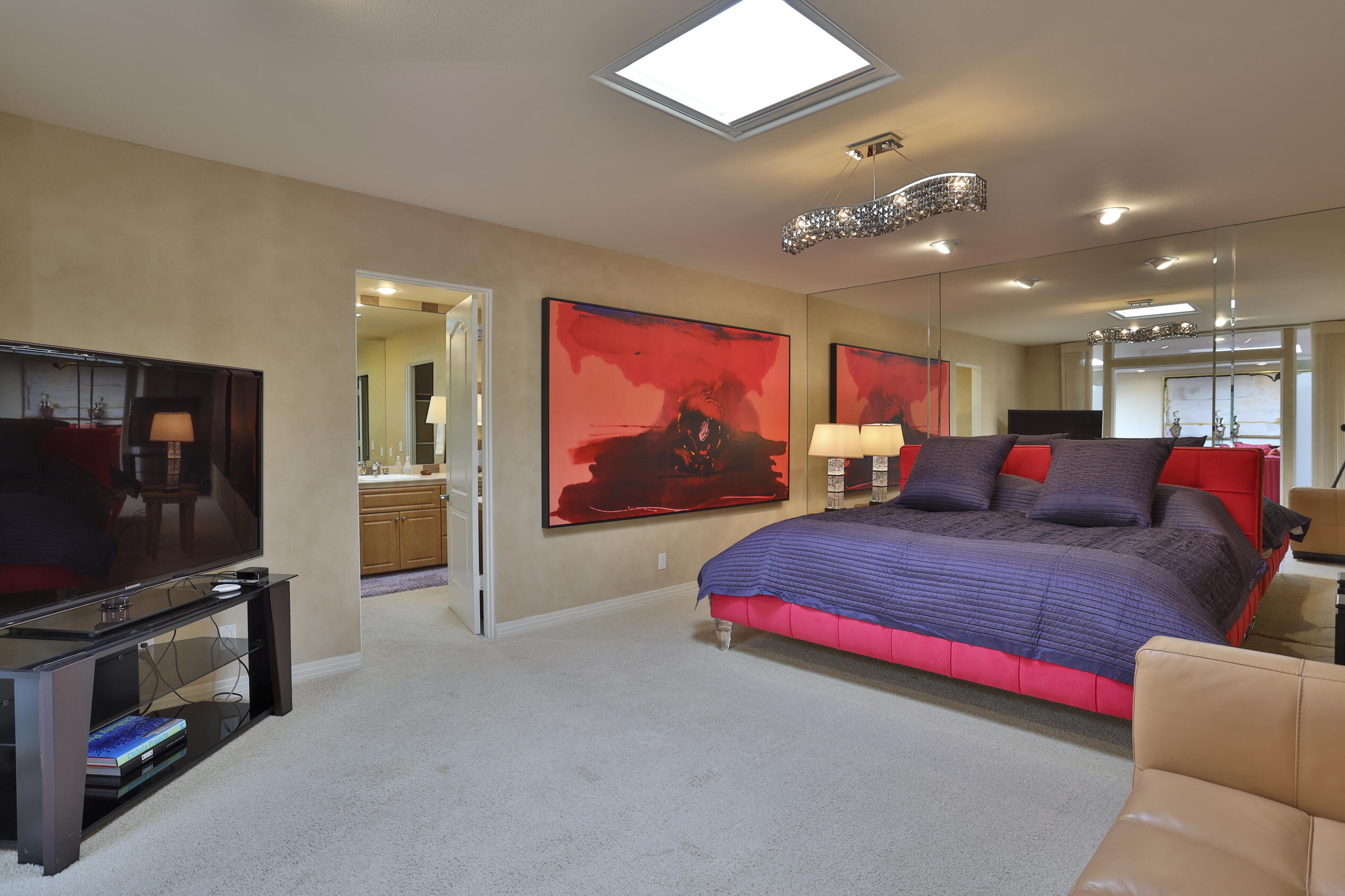 45735 Pawnee Road Indian Wells, CA 92210 - Photo 59 of 74 a living room with furniture and kitchen view