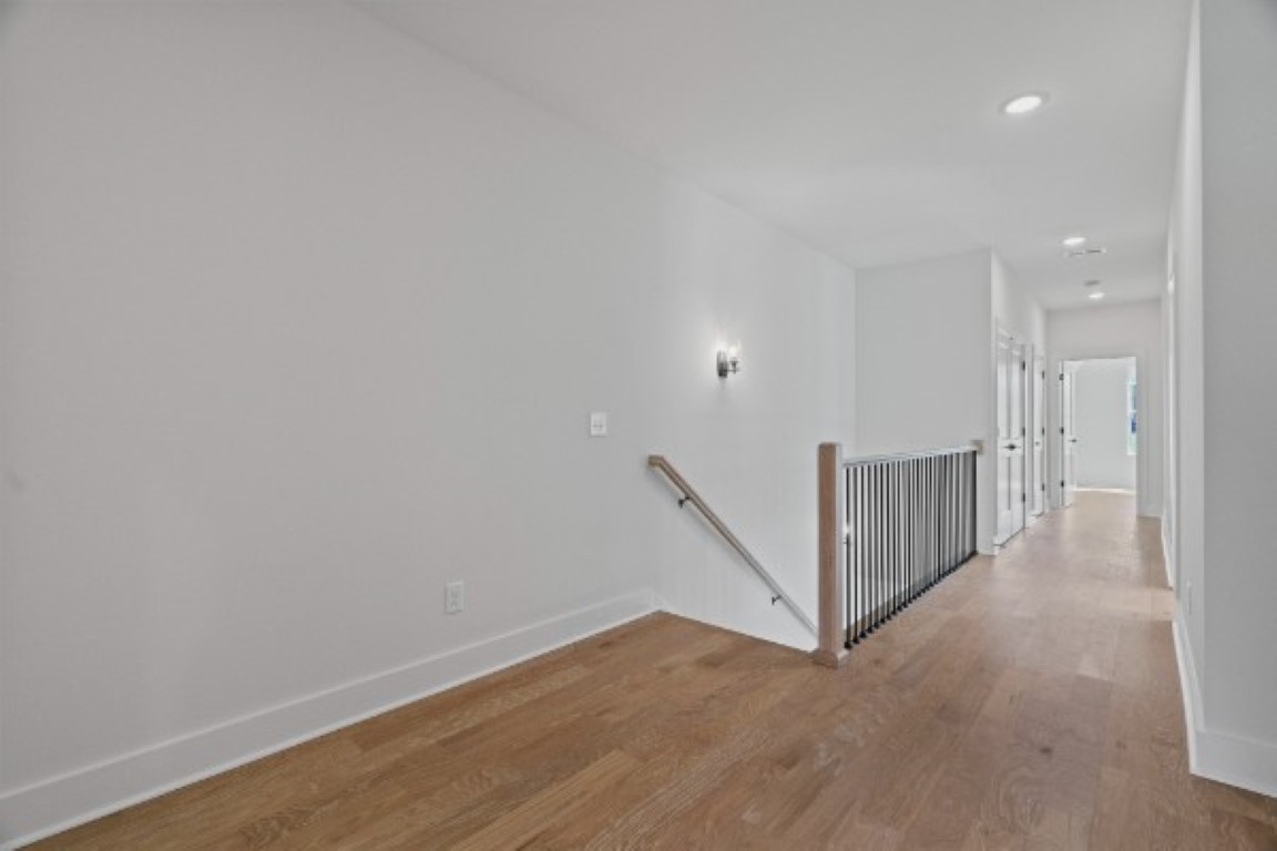 603 Morrow Road, Unit A Nashville, TN 37209 - Photo 18 of 38 a view of a hallway with wooden floor
