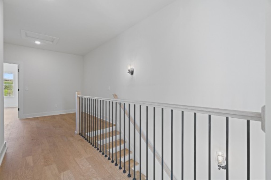 603 Morrow Road, Unit A Nashville, TN 37209 - Photo 19 of 38 a view of a hallway with wooden floor