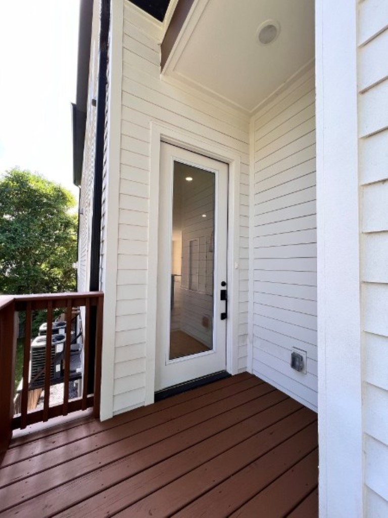 603 Morrow Road, Unit A Nashville, TN 37209 - Photo 2 of 38 a view of a balcony with a door