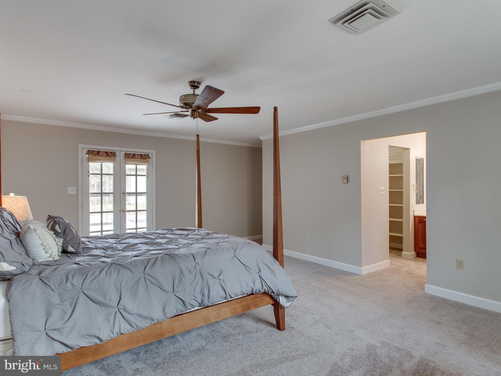 2004 Jamestown Road Alexandria, VA 22308 - Photo 10 of 30 Master bedroom with french doors to patio