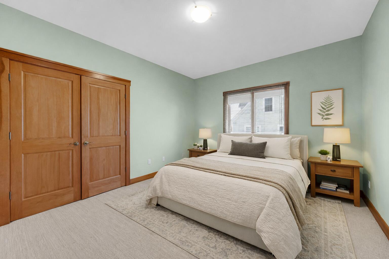 2425 Dickinson Road Chesterton, IN 46304 - Photo 22 of 41 a bedroom with a bed and a closet