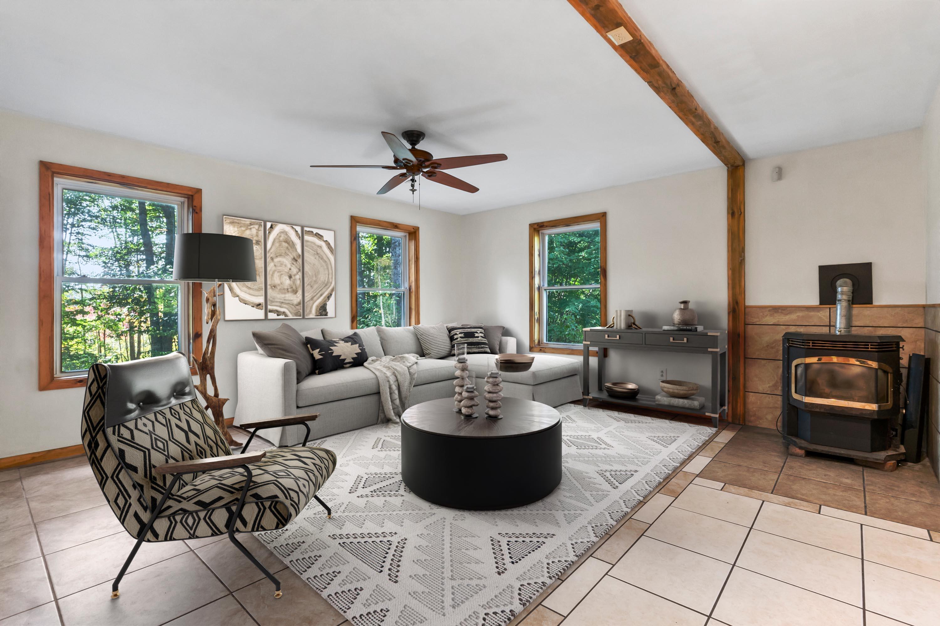 91 Rowe Road Windsor, ME 04363 - Photo 24 of 55 Living Room 2