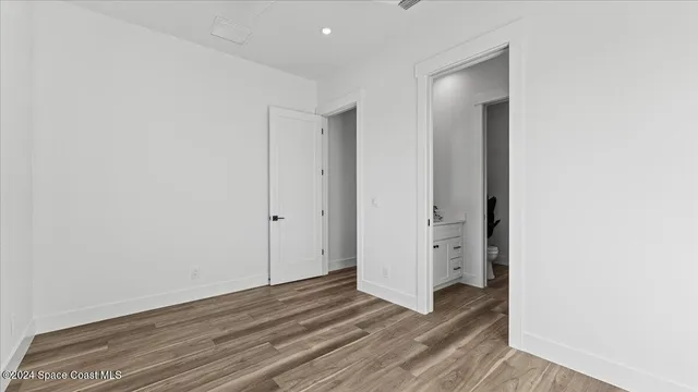 a view of wooden floor