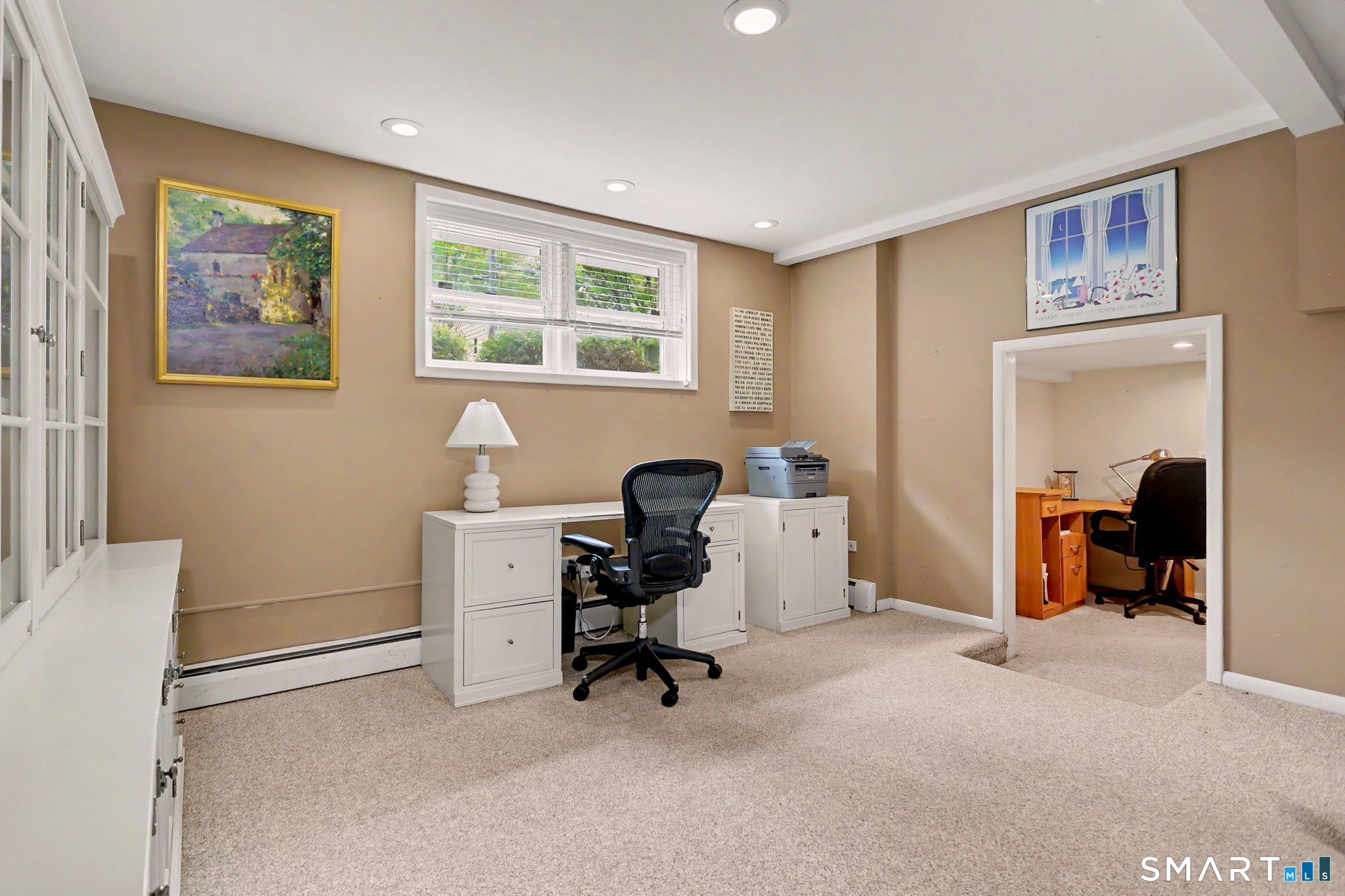 73 Oxbow Road Fairfield, CT 06824 - Photo 23 of 35 Two dedicated office spaces or potential in-law suite