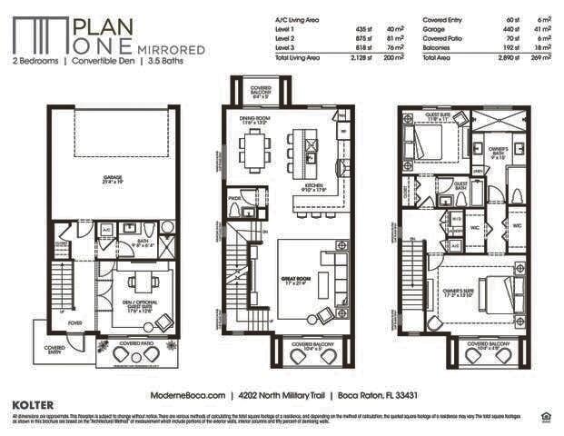 4053 Northwest 17th Way Boca Raton, FL 33431 - Photo 43 of 43 Floor plan (2)