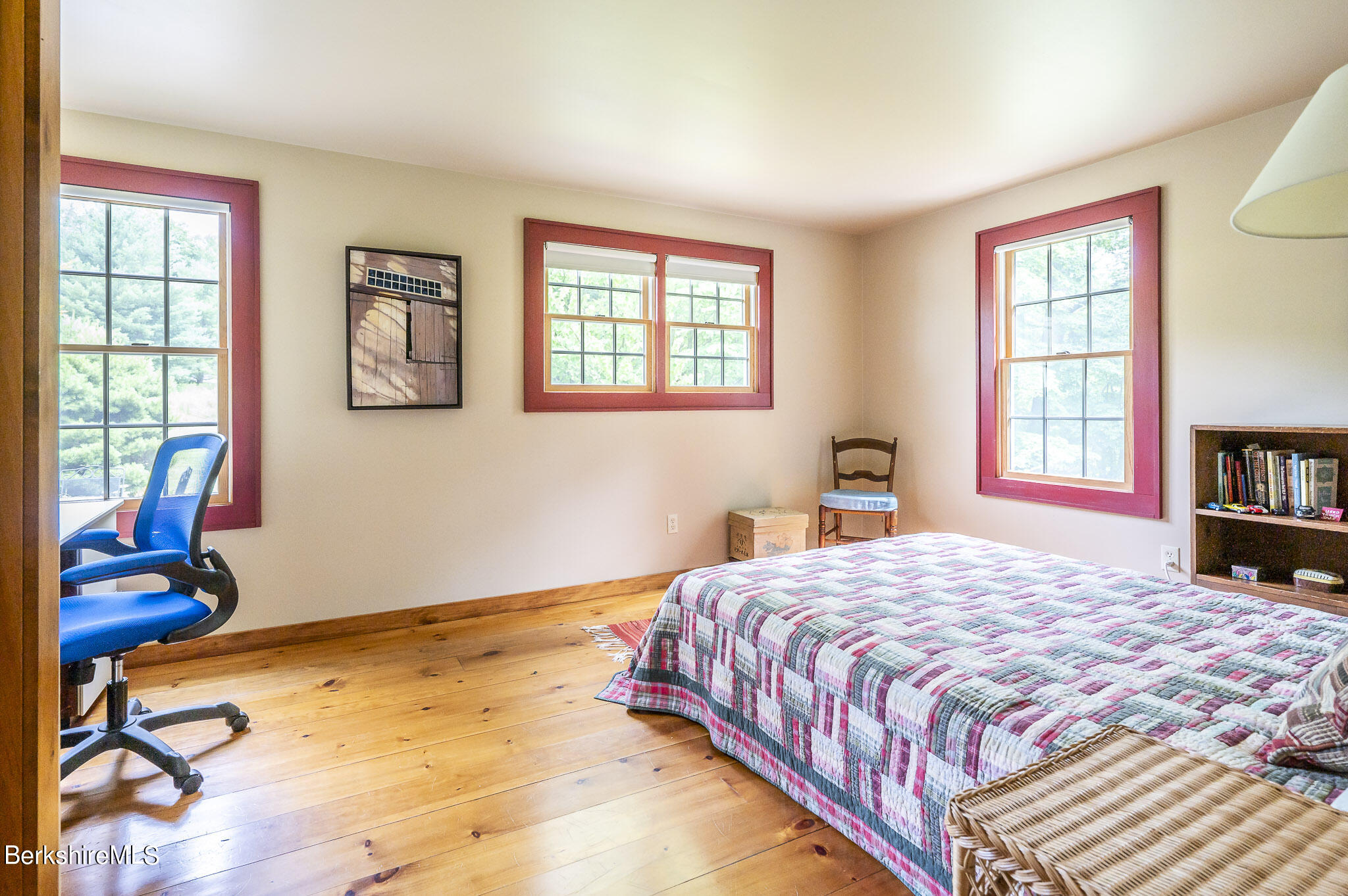 47 E Road Alford, MA 01266 - Photo 25 of 46 a bedroom with a bed and a window