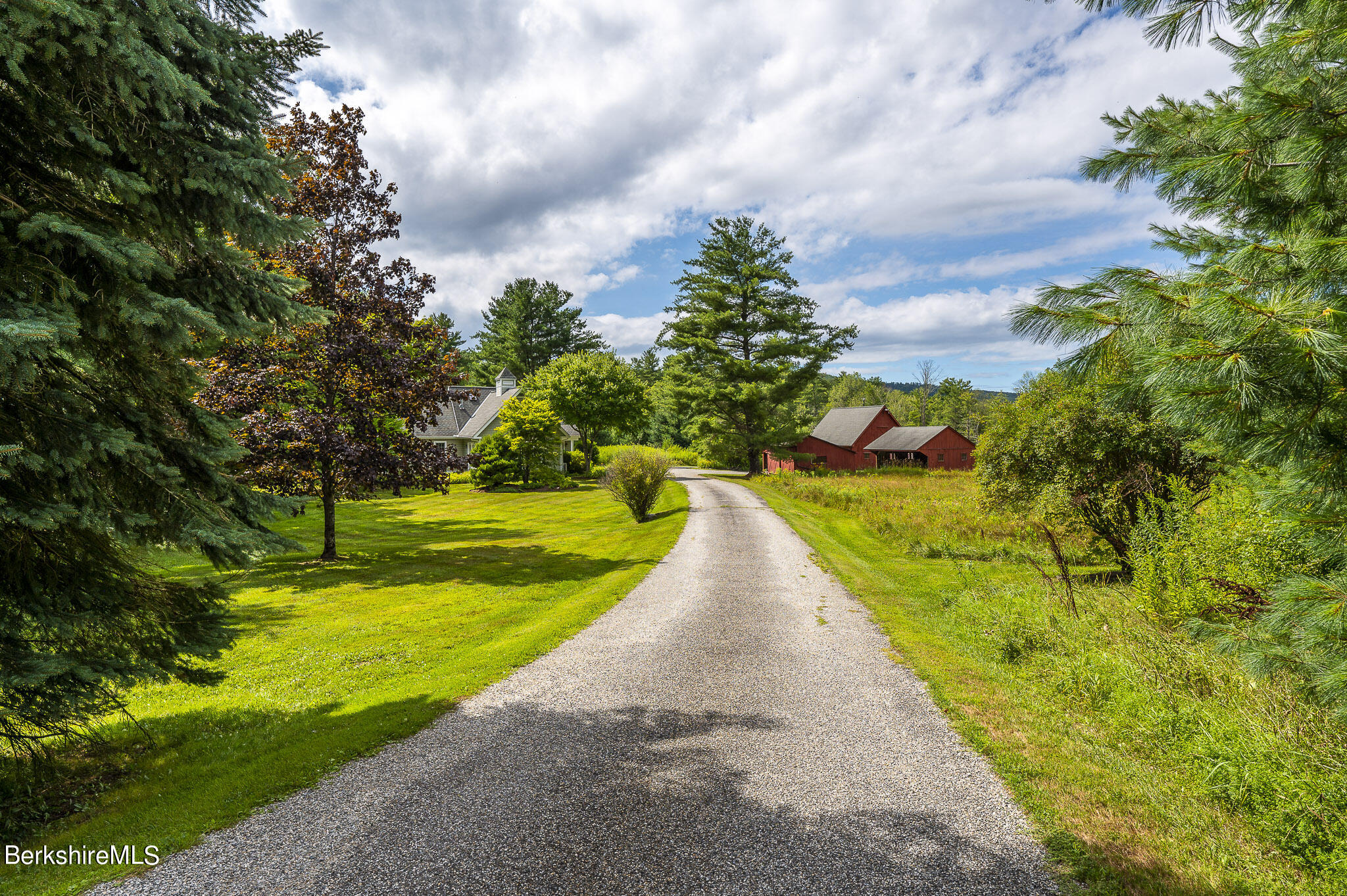 47 E Road Alford, MA 01266 - Photo 4 of 46 a view of a swimming pool with a garden