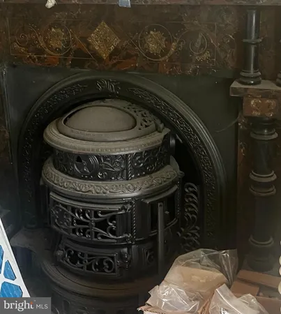 a close view of water heater