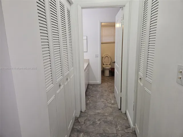 a view of a bathroom