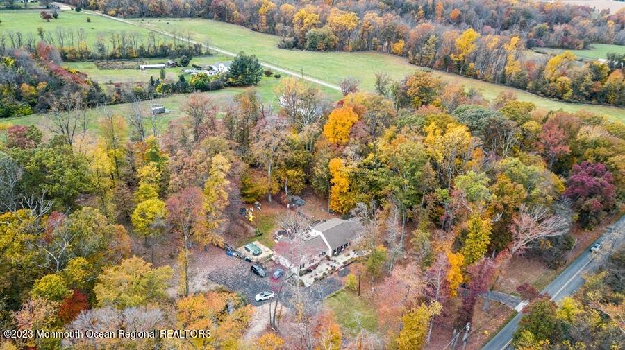 118 Holmes Mill Road Cream Ridge, NJ 08514 - Photo 30 of 42 30_118HolmesMillRd_181004_AerialView_Low
