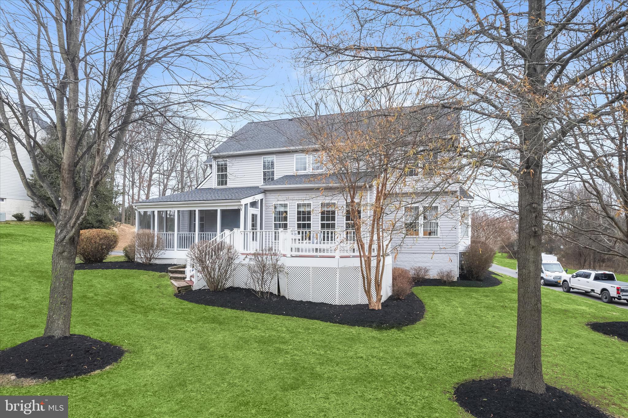 2028 Meadow Tree Court Cooksville, MD 21723 - Photo 57 of 73 a front view of house with yard and green space