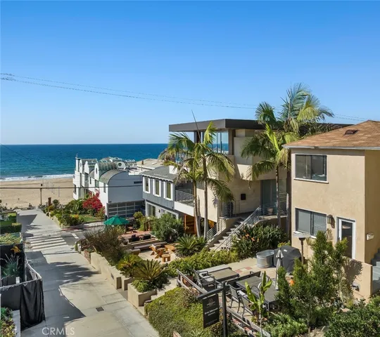 a picture of houses with an outdoor space
