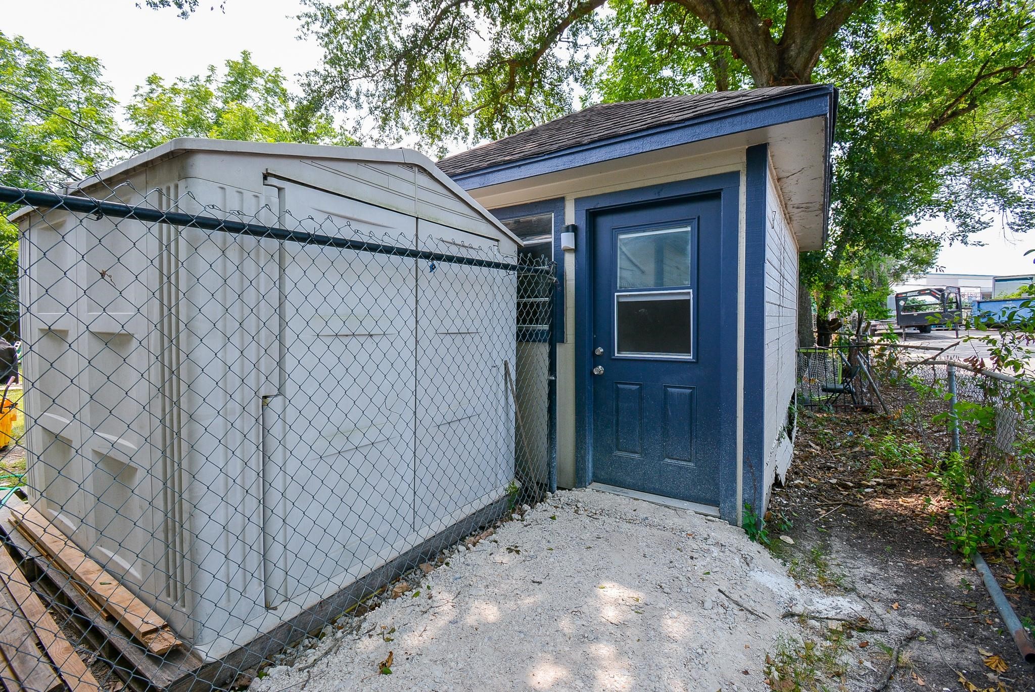 2117 Thonig Road, Unit B Houston, TX 77055 - Photo 25 of 25 a view of barn with a small yard