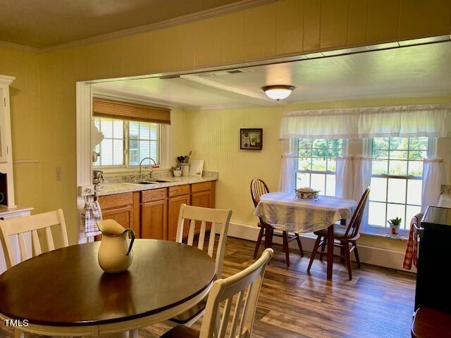 454 Mt Harmony Church Road Timberlake, NC 27583 - Photo 21 of 77 Dining lookin back into kitchen