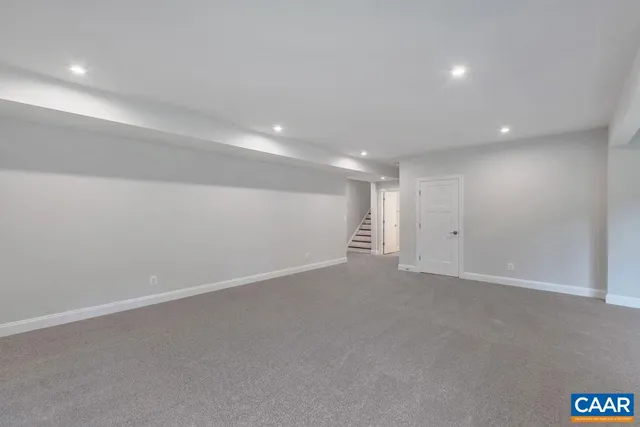 a view of empty room