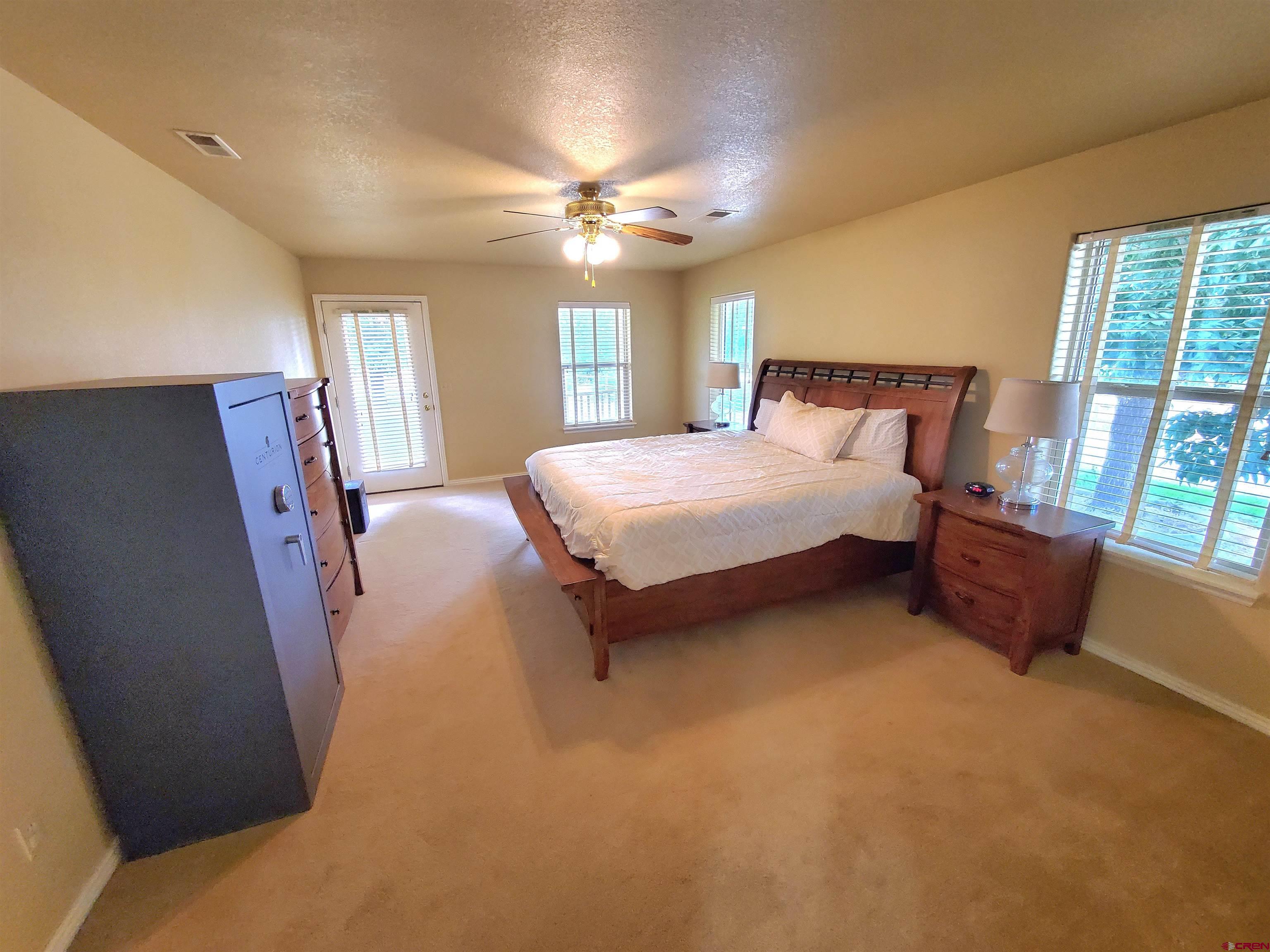 7095 Buena Vista Road Delta, CO 81416 - Photo 14 of 33 a spacious bedroom with a bed and a large mirror