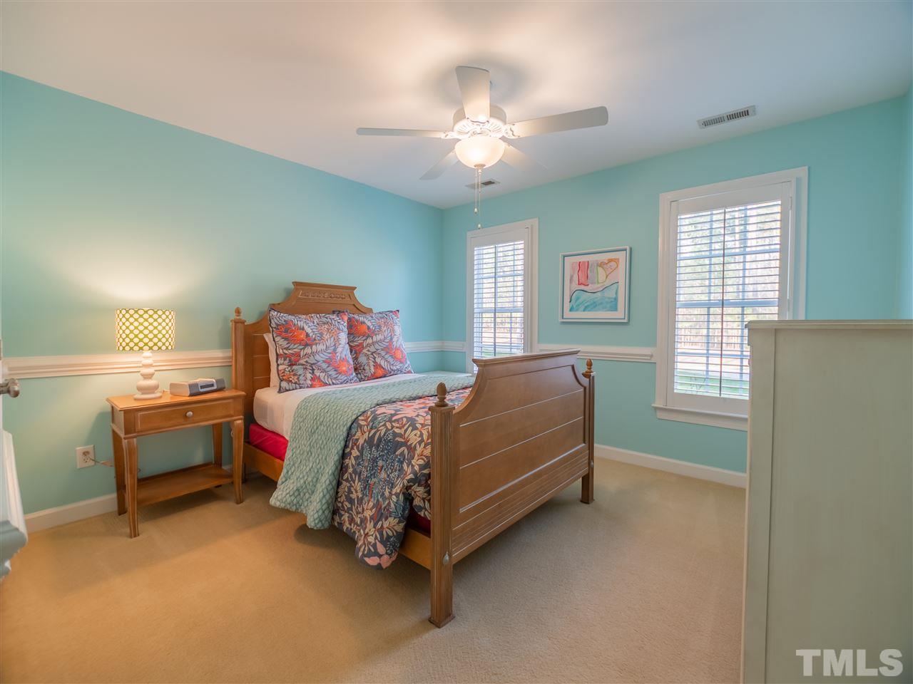 4016 White Chapel Way Raleigh, NC 27615 - Photo 21 of 30 This 4th bedroom on the 2nd floor enjoys a private bath.