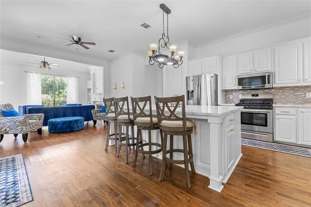 a view of a lake with a tree