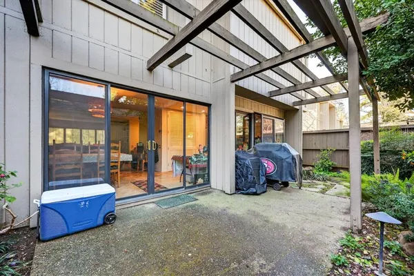 a view of living room with furniture