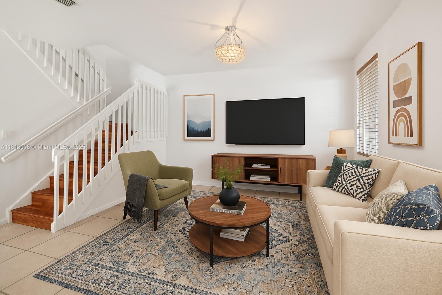 14110 Southwest 275th Street, Unit 14110 Homestead, FL 33032 - Photo 5 of 51 Staged Living Room