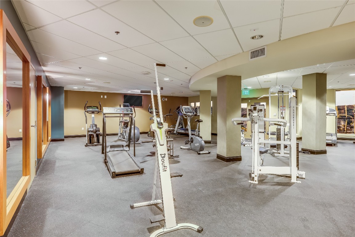 3404 American Drive, Unit 3300 Lago Vista, TX 78645 - Photo 31 of 39 a view of a room with gym equipment