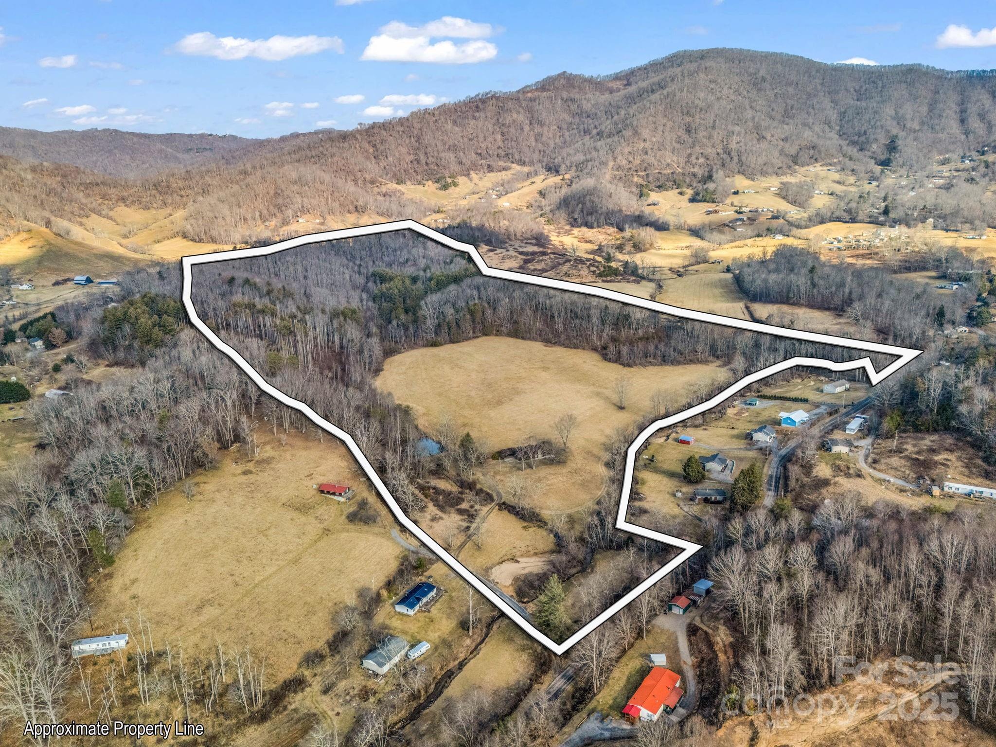 132 Hurd Road Canton, NC 28716 - Photo 5 of 46 a view of a swimming pool with a yard and mountain view