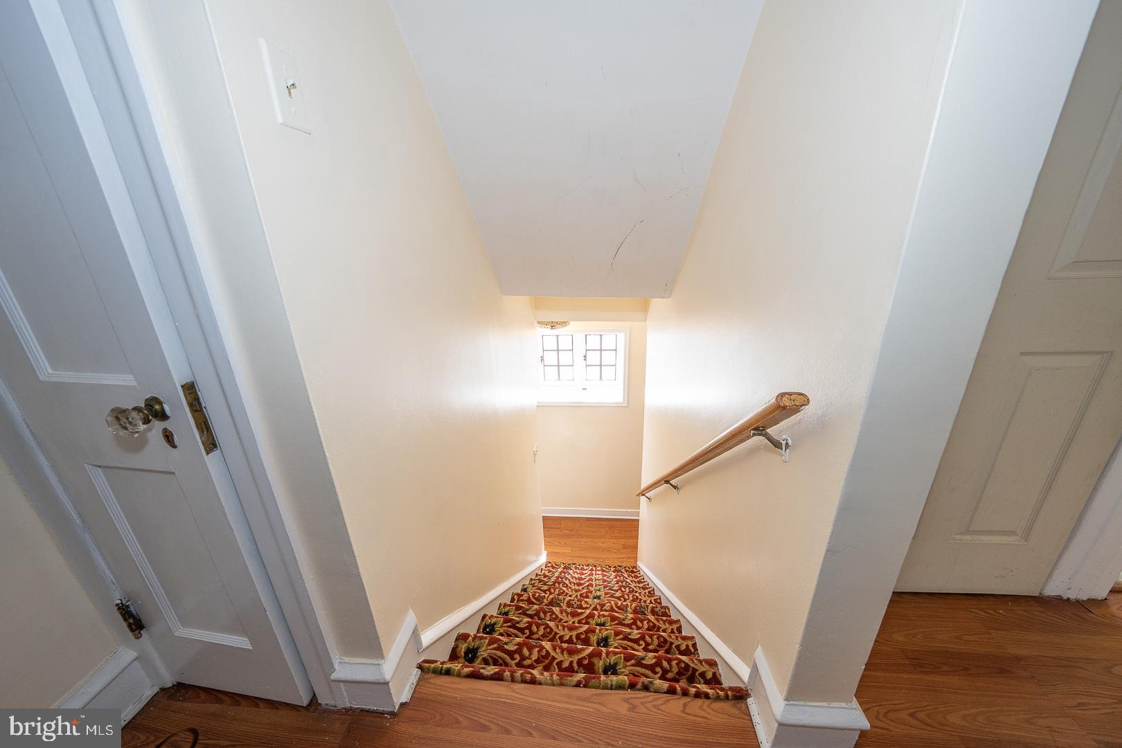 136 Summit Avenue Upper Darby, PA 19082 - Photo 16 of 48 a view of staircase with white walls